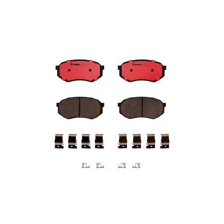 Brembo Brake Pad Set, P83122N P83122N